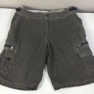 Kuhls Dark Khaki Cargo KUHL DRY Cargo Utility ShortsMens XL